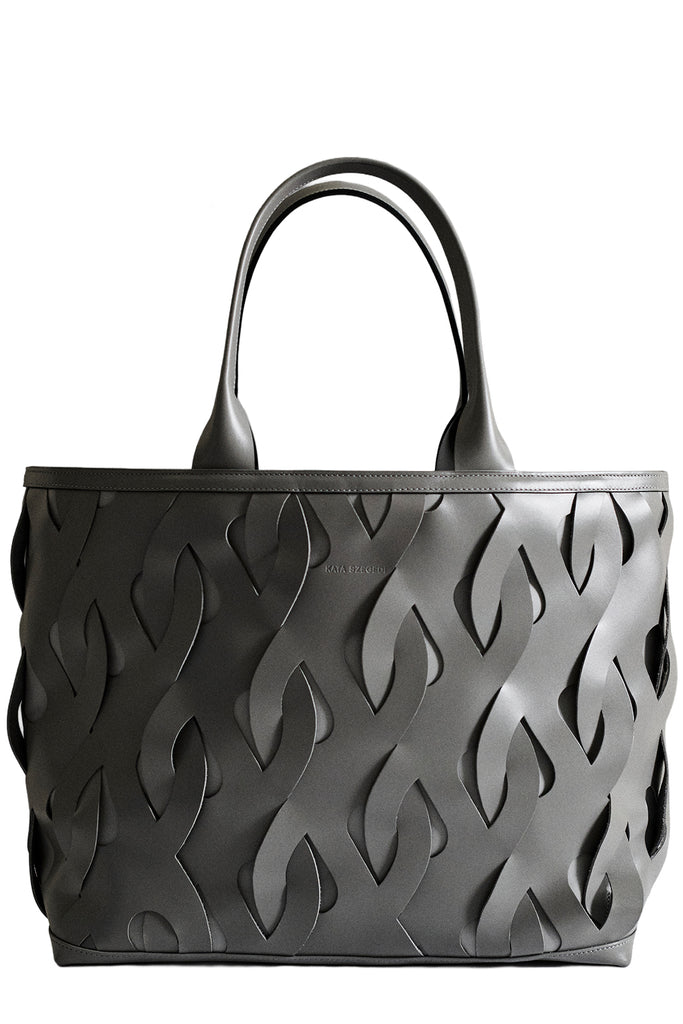 Roads Nappa Leather Hand Woven Tote Bag