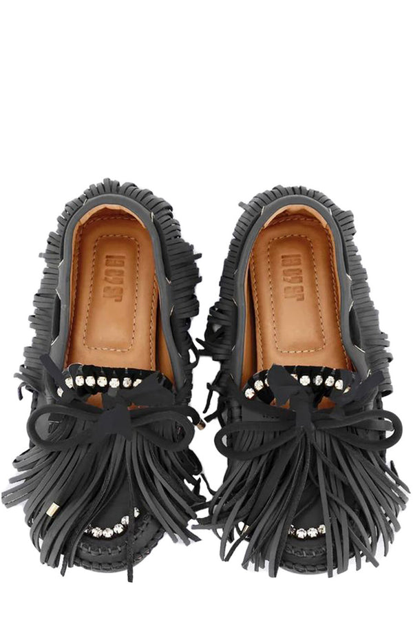 The Puli moccasin in black color from the brand 13 09 SR