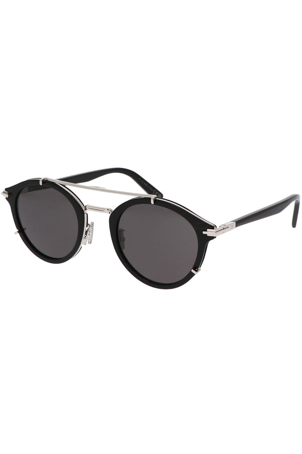 DiorBlacksuit Bio Acetate Metal Detail Pantos Sunglasses