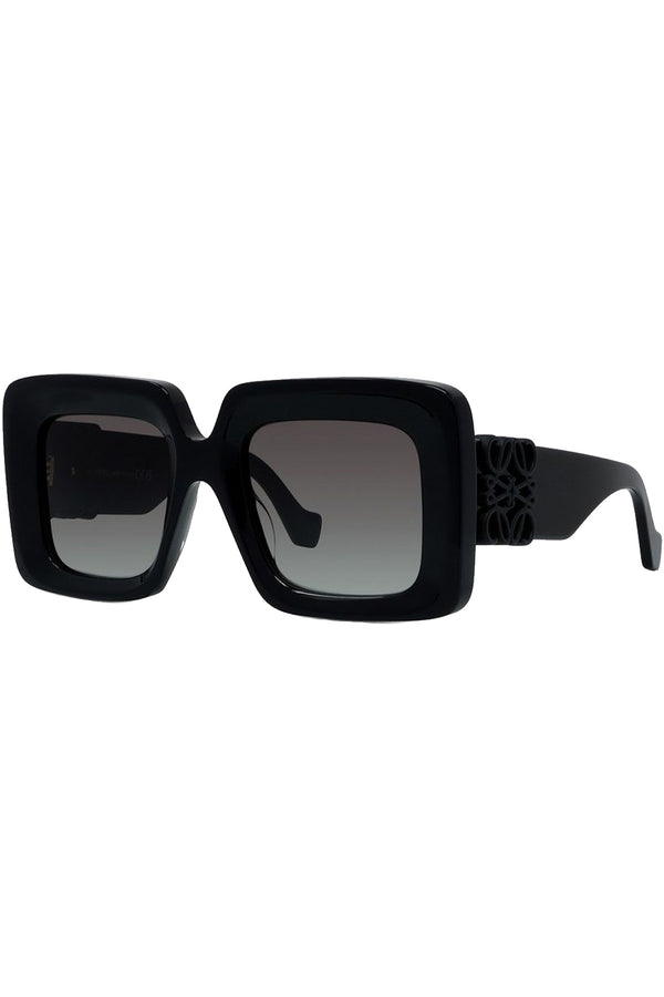 Beveled Square Maxi Anagram Sunglasses