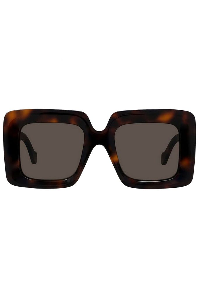 Beveled Square Maxi Anagram Sunglasses