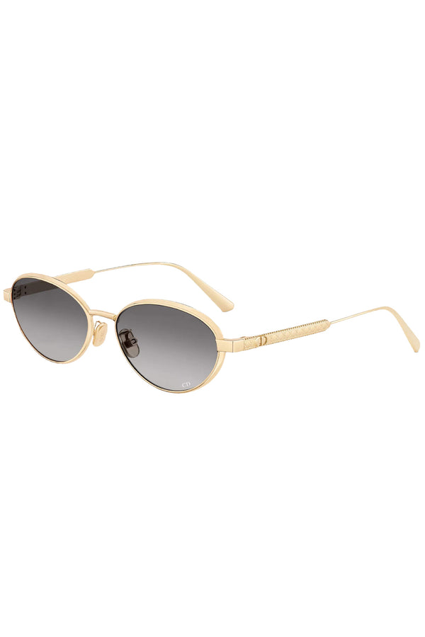DiorCannage Metal-Frame Round Sunglasses
