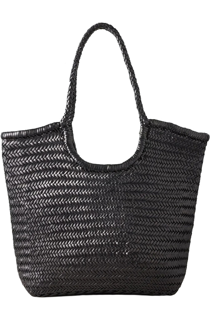 Big Bamboo Triple Jump Woven Leather Bag