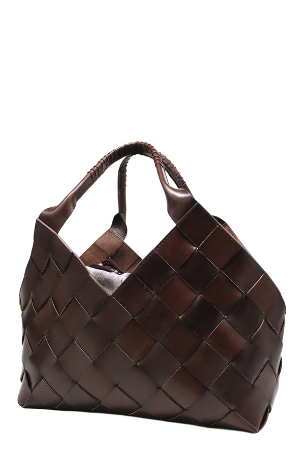 Castello Woven Leather Bag