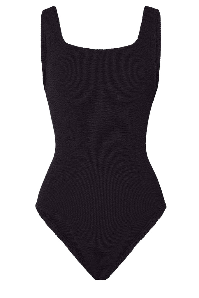Coverage Square-Neck Swimsuit