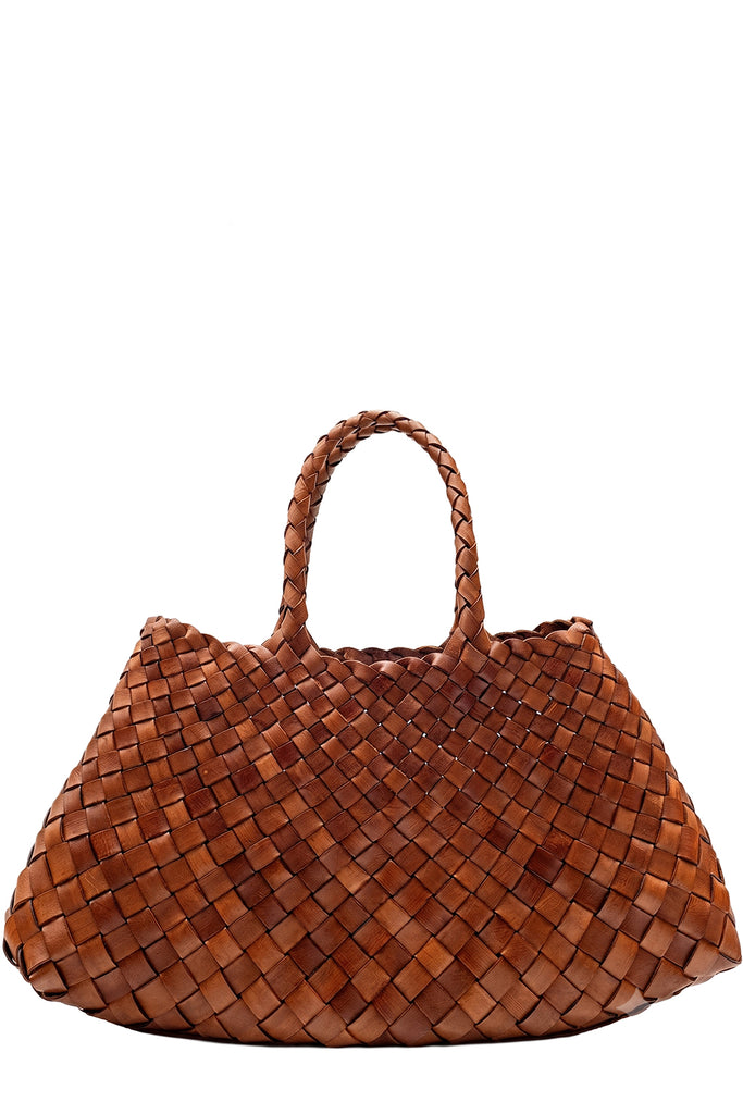 Small Santa Croce Woven Leather Bag