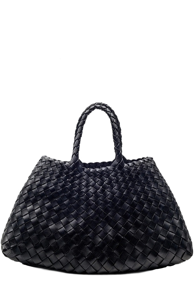 Small Santa Croce Woven Leather Bag