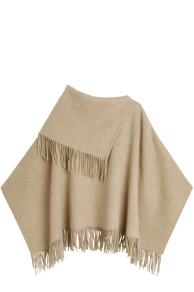 Turtma Wool Poncho