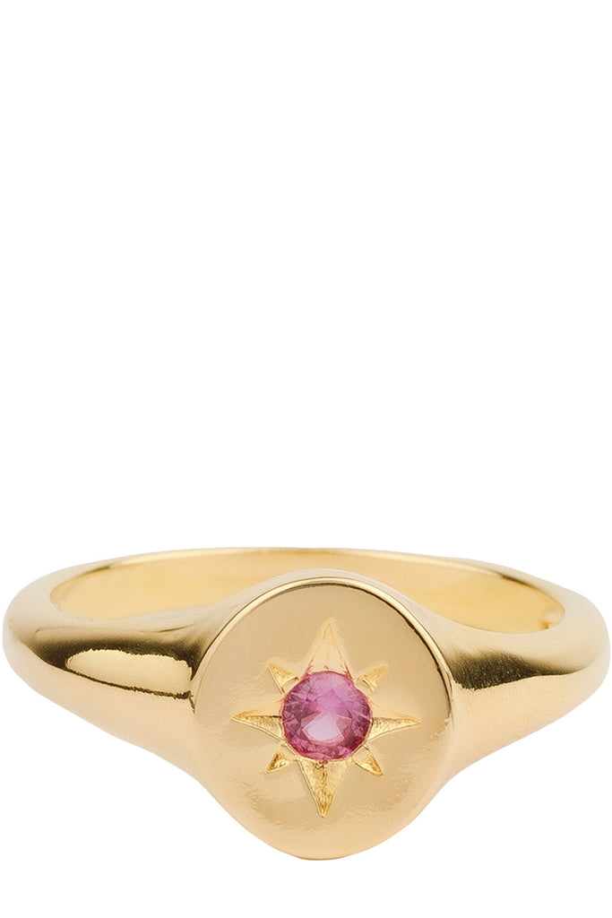 Signet Star Ring