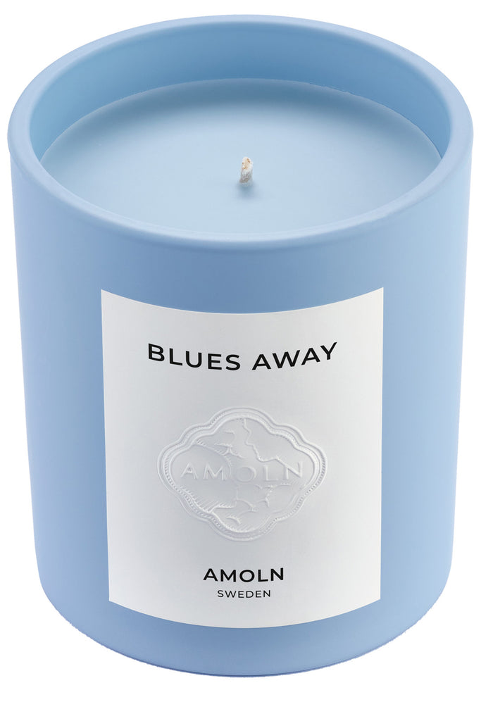 The Blues Away 9,5 oz / 270 g Candle from AMOLN