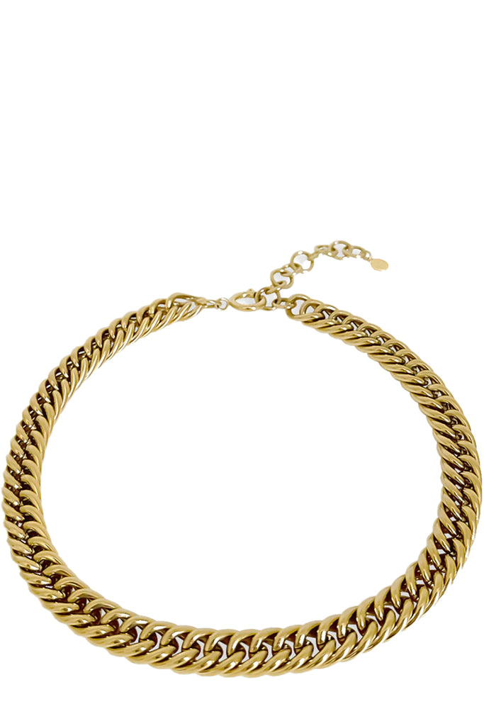 The mini Juliet neckalce in gold colour from the brand ANISA SOJKA