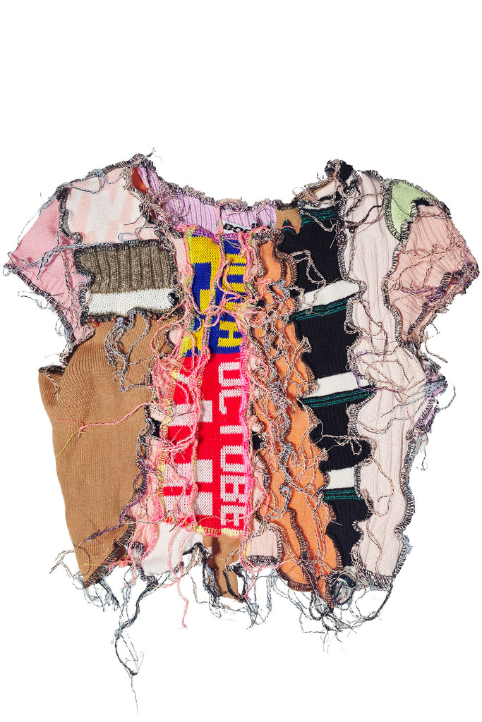 Fluff Short Sleeve Top