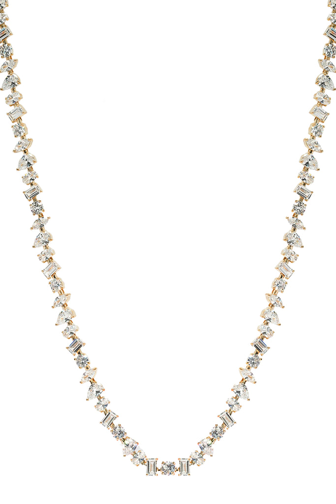 Irregular Tennis Necklace