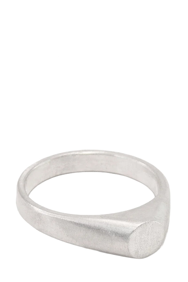 Mini Signet Silver Ring