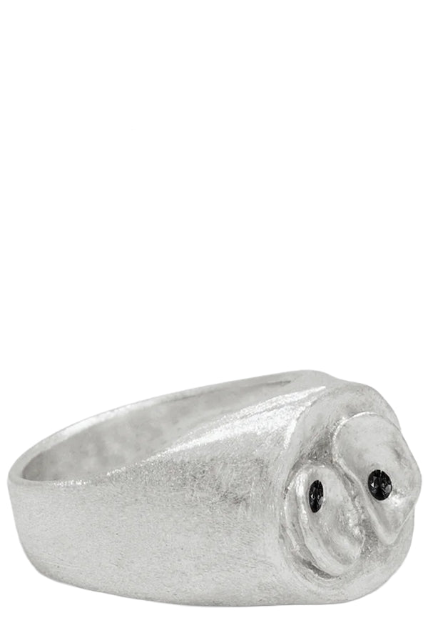 Twin Volcano Signet Black Diamond