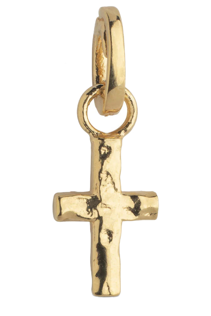 Golden Cross Charm