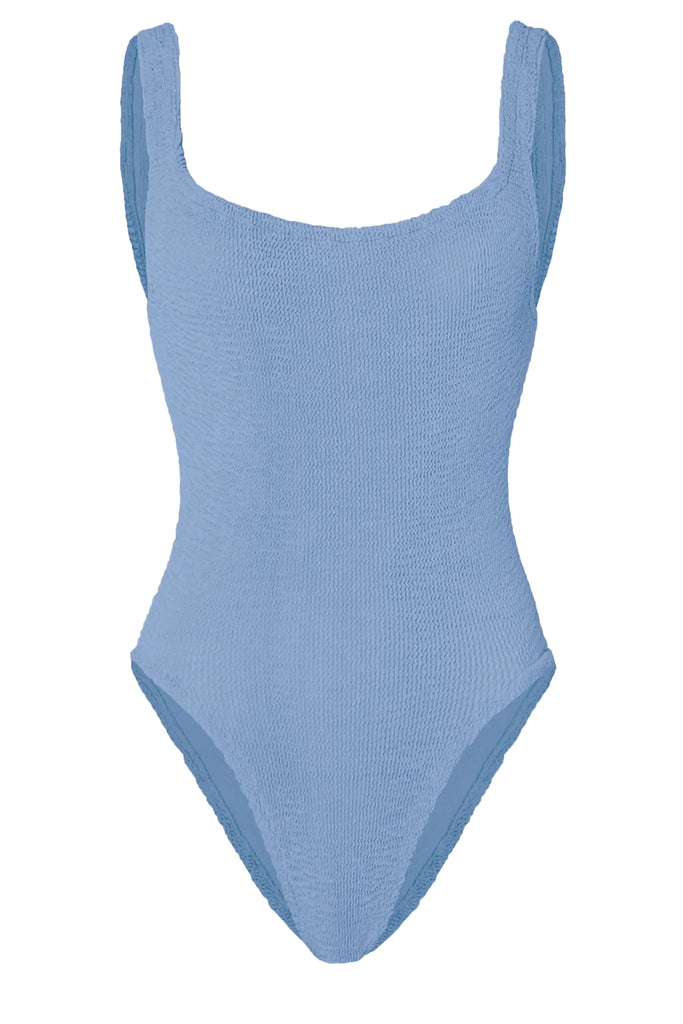 Square-Neck Swimsuit