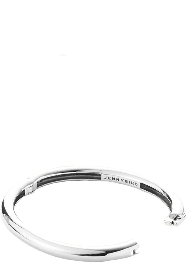 The Gia bangle bracelet in silver colour from the brand JENNY BIRD