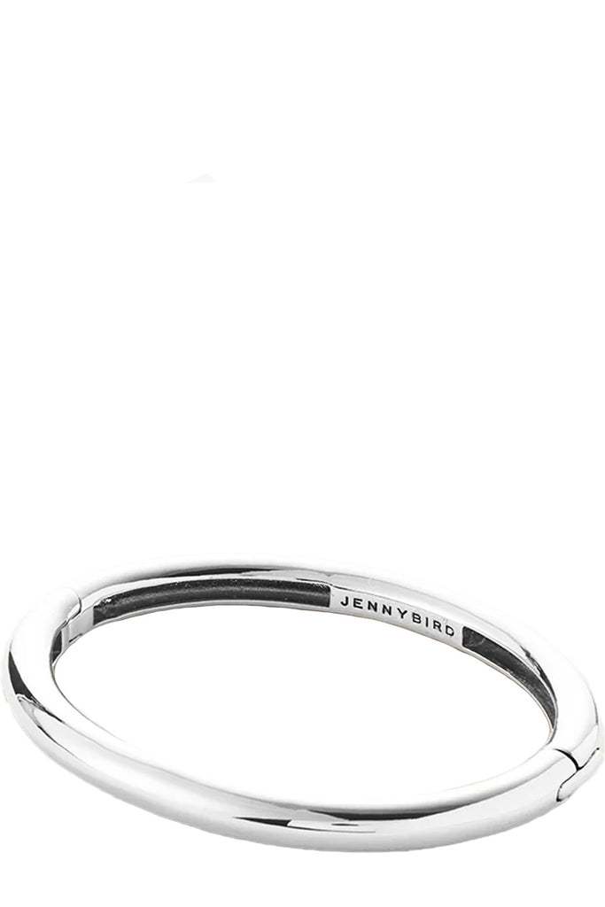 The Gia bangle bracelet in silver colour from the brand JENNY BIRD