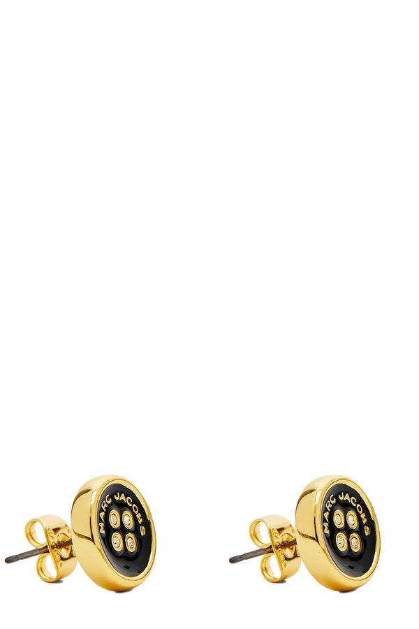 Button Stud Earrings
