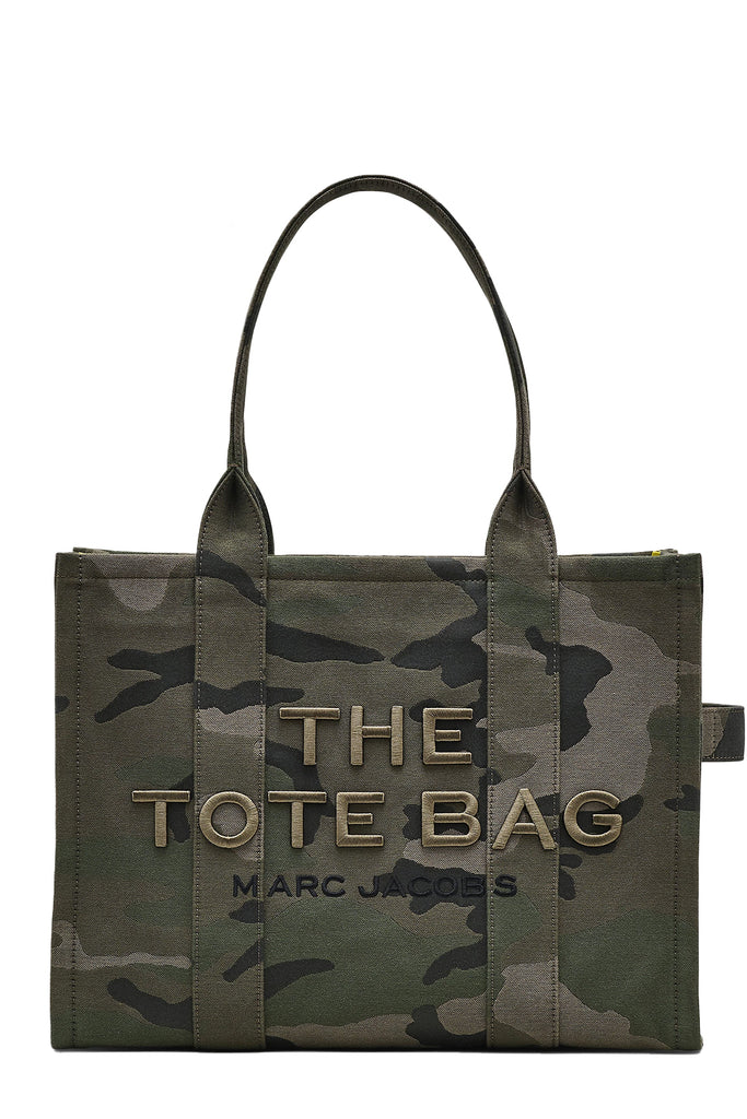 The Camo Jacquard Large Tote Bag