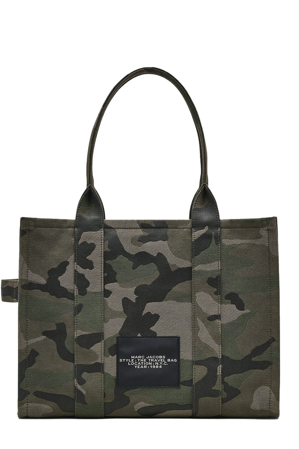 The Camo Jacquard Large Tote Bag