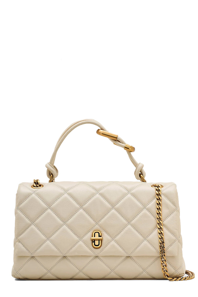 The Quilted Leather Dual Shoulder Bag