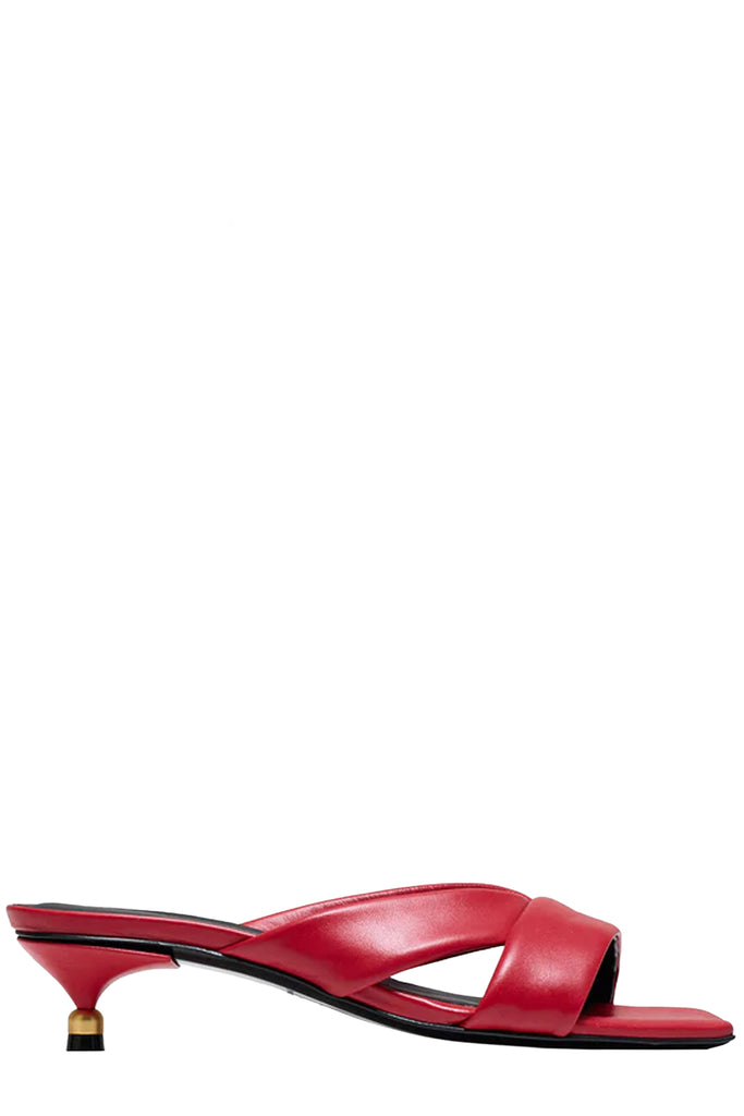 Maya Kitten Heel Mules