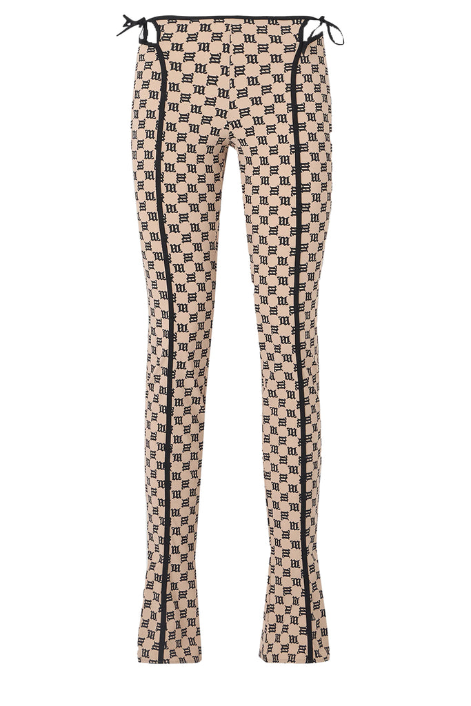 Monogram Coquette Pants