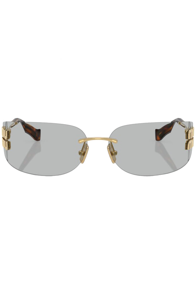 Logo-Detail Frameless Sunglasses