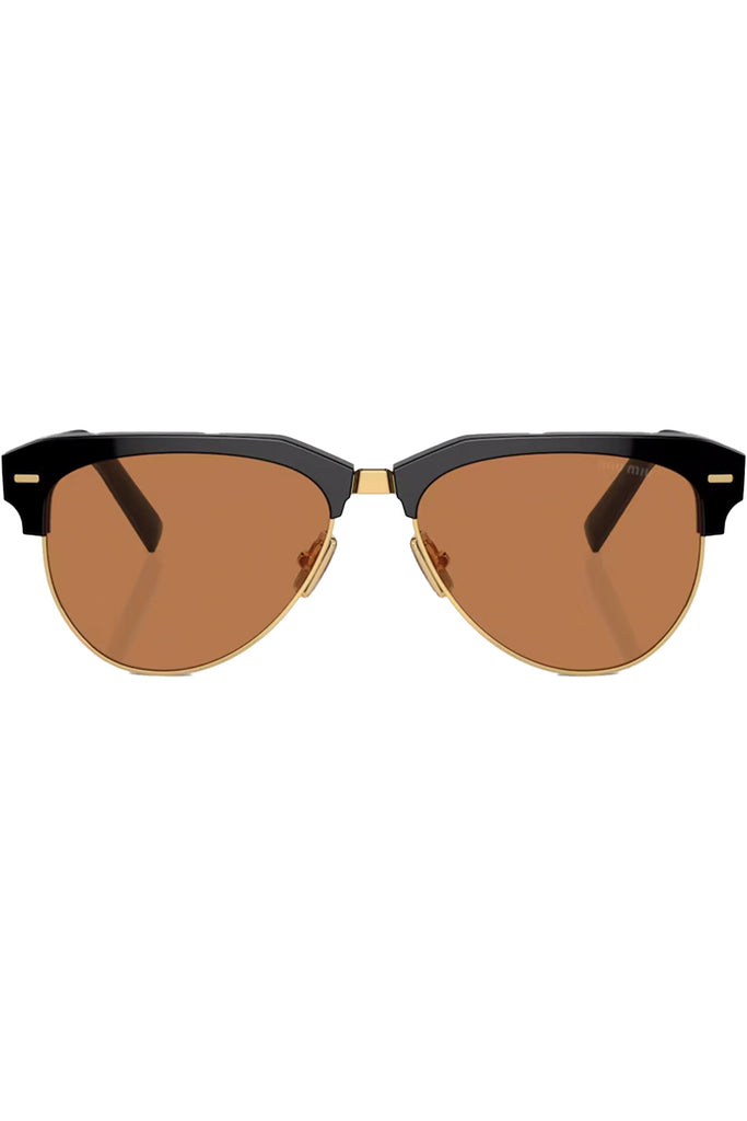 Oval Clubmaster Sunglasses