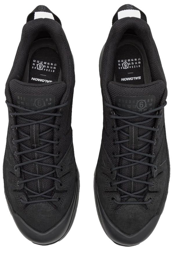 The MM6 X Salomon Sneakers in black colour from the brand MM6 X Salomon