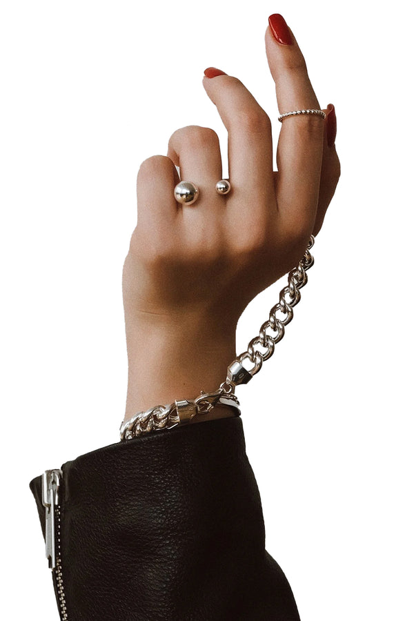 Big Bomb Multisize Ring Silver