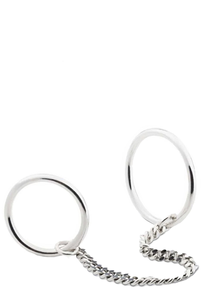 Chained Rings Silver