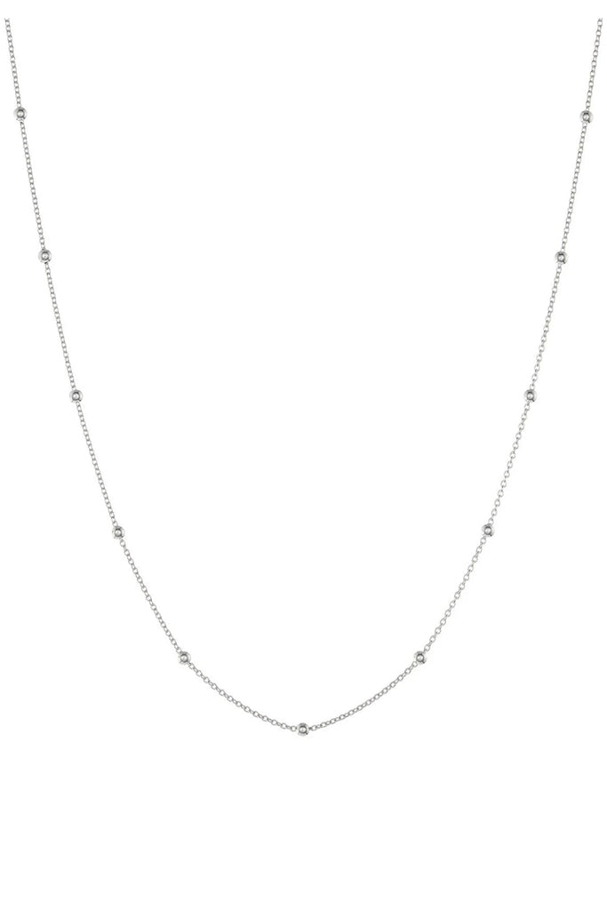 Mini Bubble Necklace Silver
