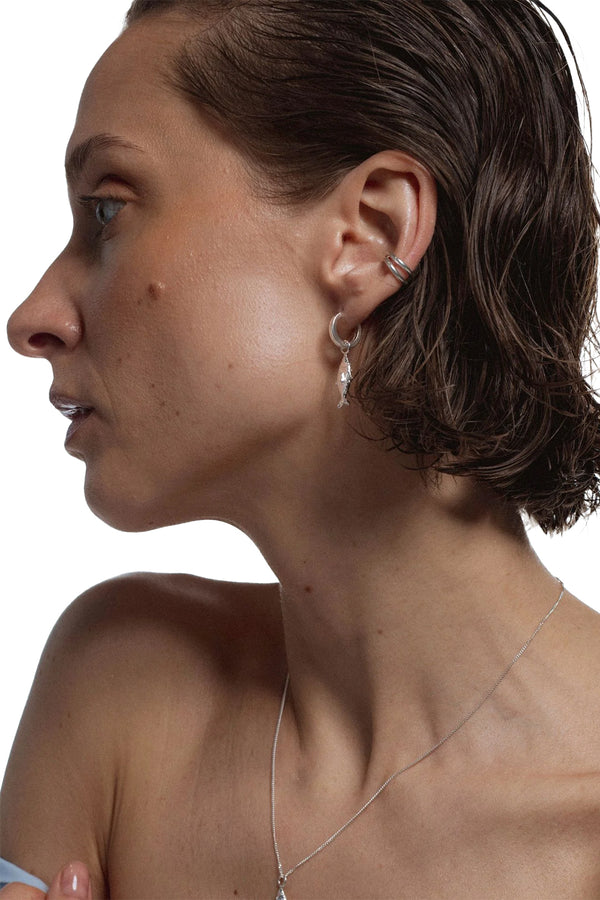 Sea Bass Midi Hoops