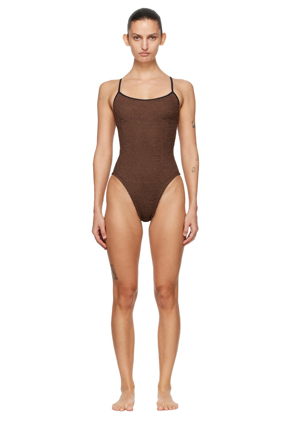 Pamela Spaghetti-Strap Swimsuit