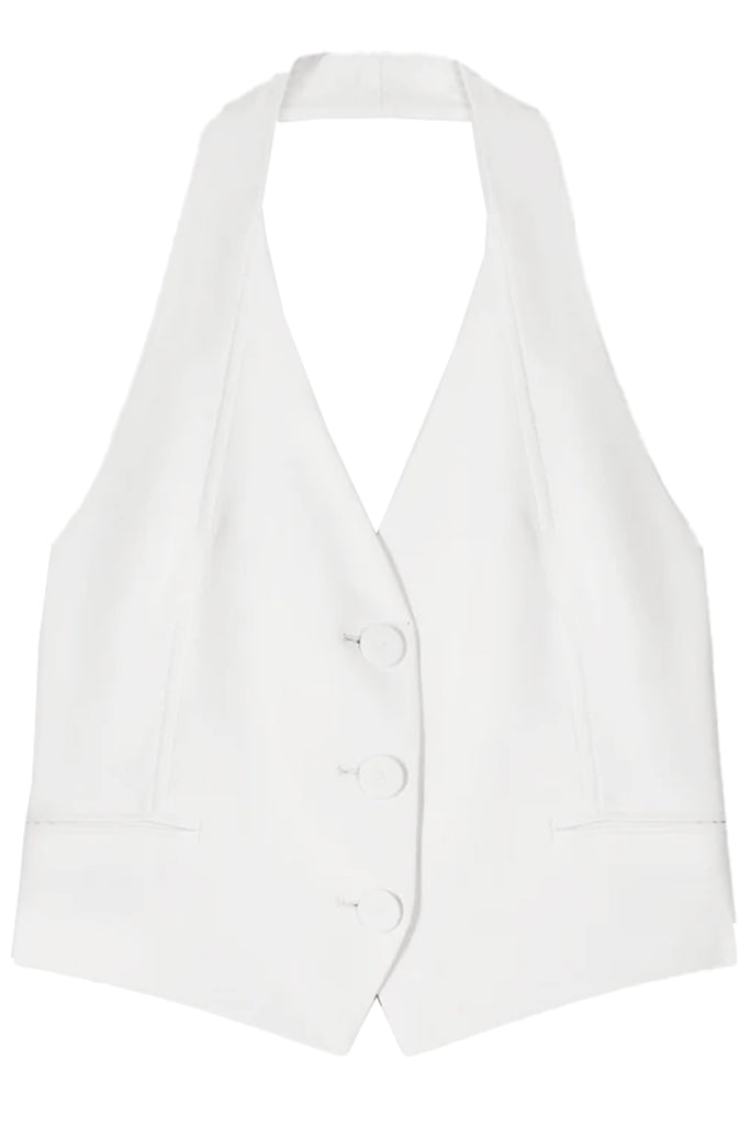 Halter Neckline Vest