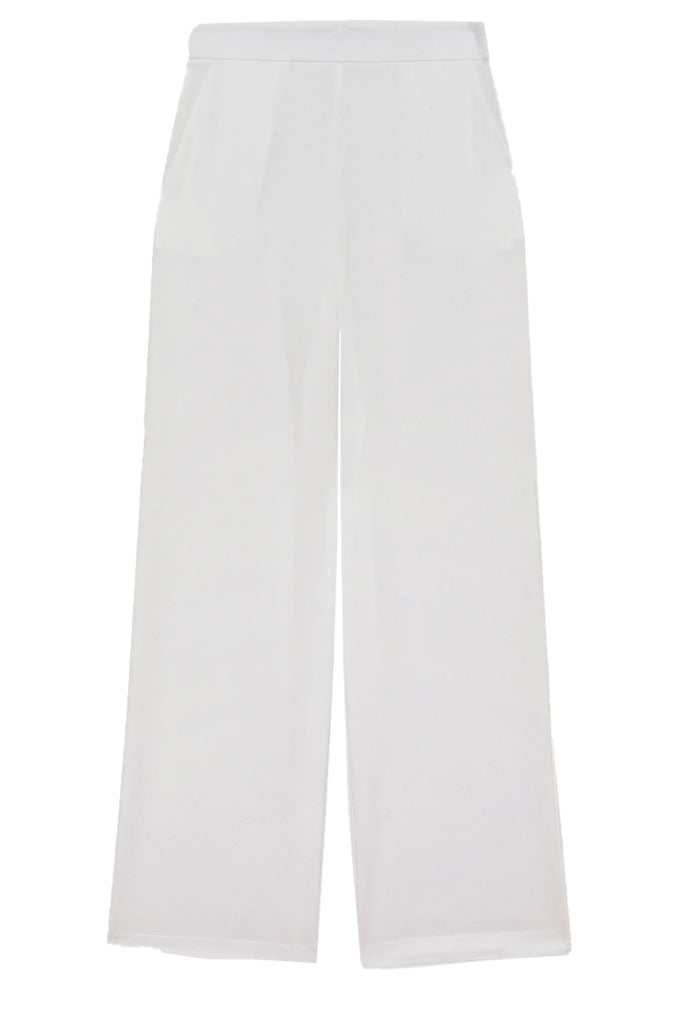 Straight Crepe Pants