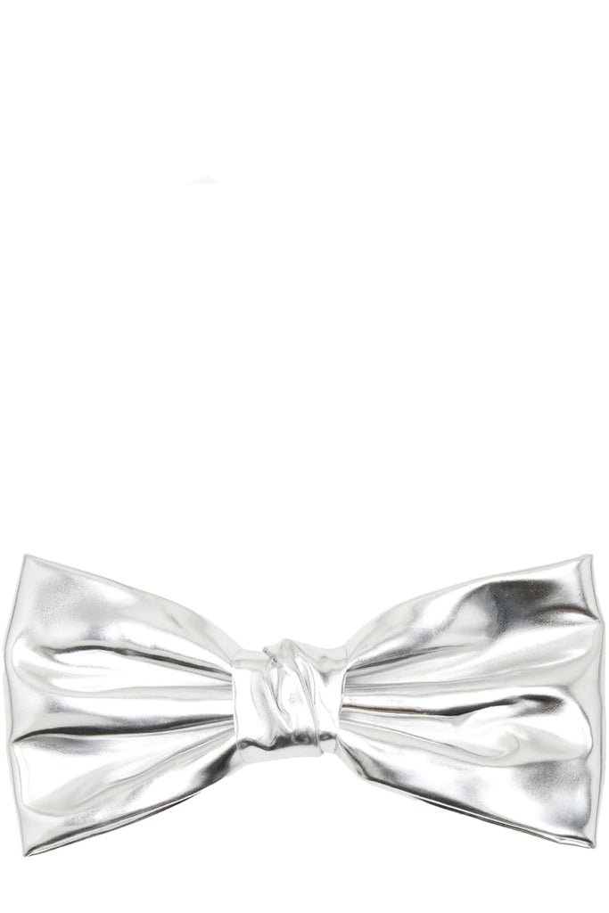 The Kiki bow clip in silver colour from the brand PICO COPENHAGEN