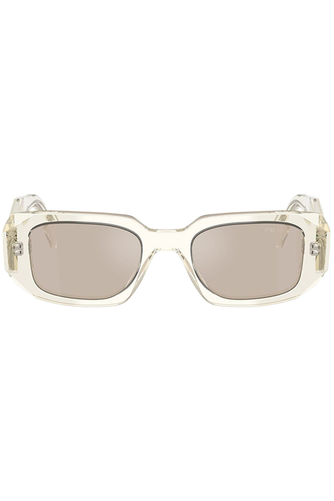 Rectangular Geometric-Temple Sunglasses