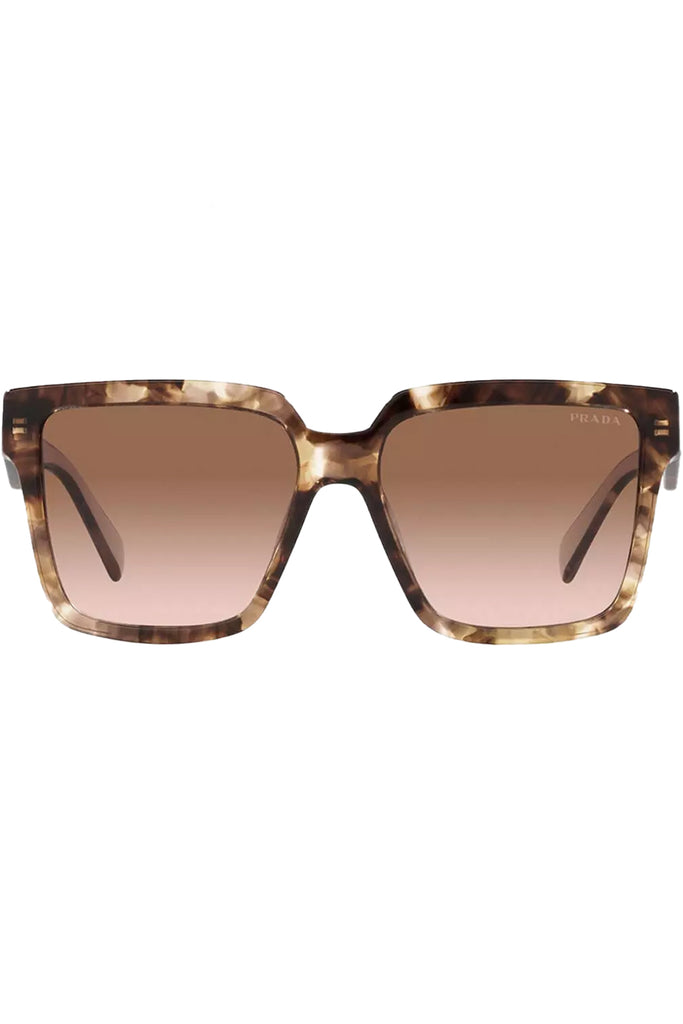 Rectangular Oversize-Frame Logo-Detailed Sunglasses