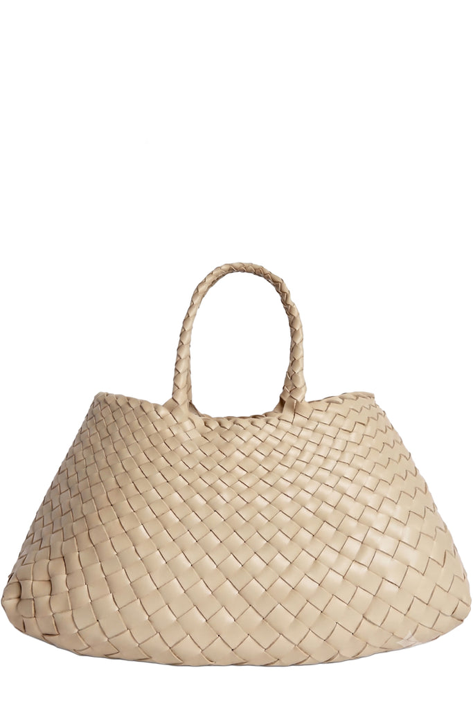 Small Santa Croce Woven Leather Bag