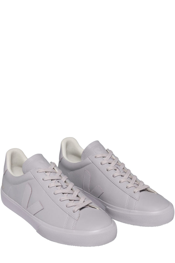 The Campo chromefree leather sneakers in full parme color from the brand VEJA