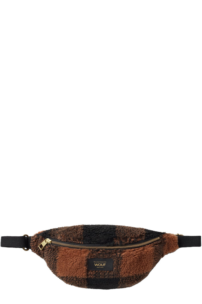 The Brownie waist bag in brown color from the brand WOUF