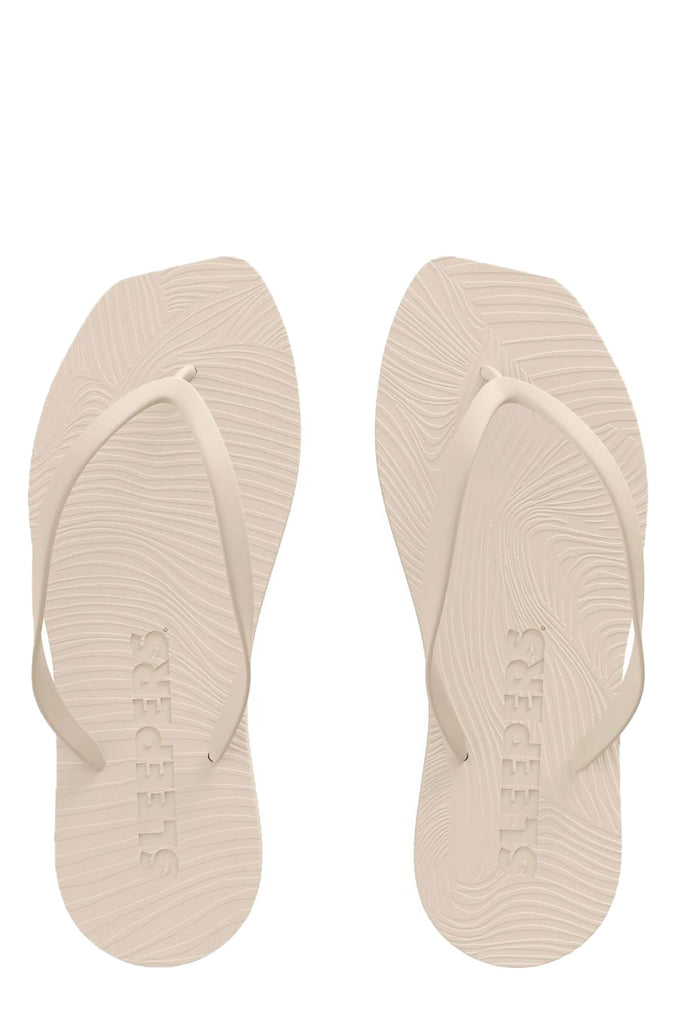 Tapered Natural Rubber Flip-Flops