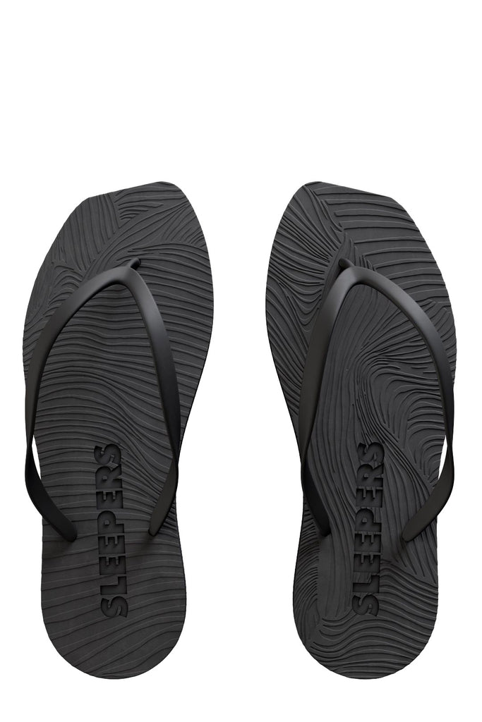 Tapered Natural Rubber Flip-Flops