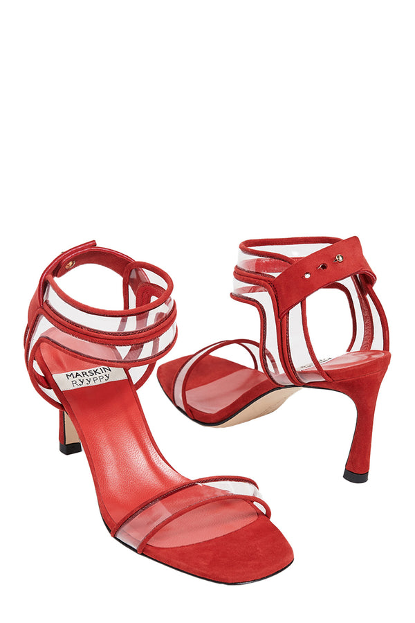 Winona Iron Red Pumps