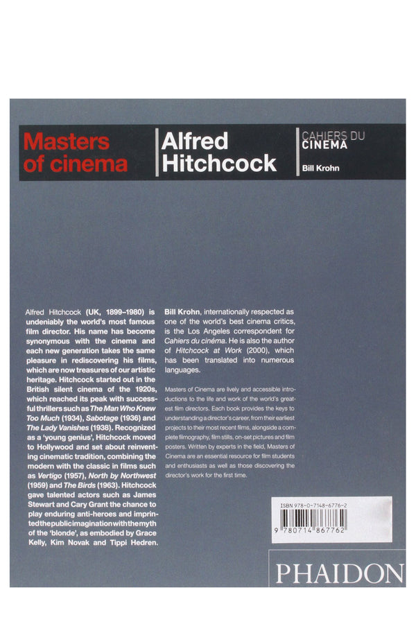 The Alfred Hitchcock (Masters Of Cinema Series) By Bill Krohn from the publishing house Phaidon