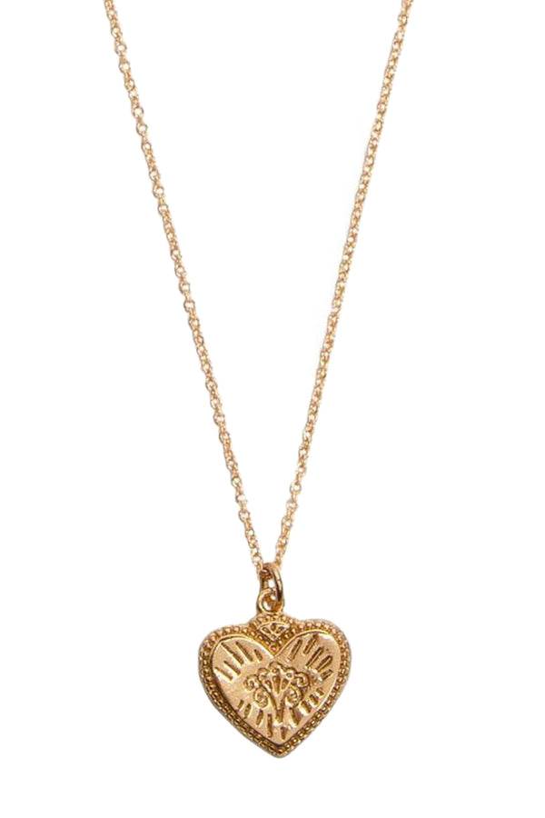 Burst Heart Necklace